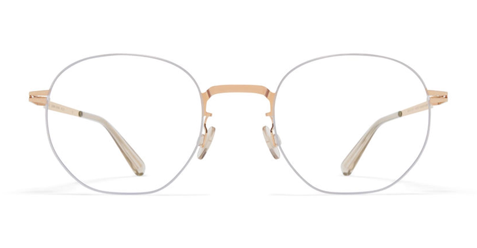 Ottica Mondello Roma - Mykita - 10066801 - WATARU - SILVER / CHAMPAGNE GOLD RX - stainless steel - shape  - silver, gold - EYEWEAR - EYEGLASSES - Unisex,Uomo,Donna,Women,Men - lens  - Made In Germany