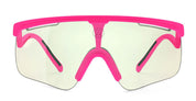Ottica Mondello Roma - Alba Optics - 8050054517902 - DELTA - FUCHSIA II / VZUM F-LENS BTL - Tr90 - shape Mask - pink - EYEWEAR - SUNGLASSES - Unisex,Uomo,Donna,Women,Men - lens Green - Made In Italy