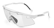 Ottica Mondello Roma - Alba Optics - 8050054518039 - MANTRA - WHITE / VZUM F-LENS CLASSIC - Tr90 - shape Mask - White - EYEWEAR - SUNGLASSES - Unisex,Uomo,Donna,Women,Men - lens Grey - Made In Italy