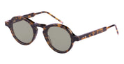 Ottica Mondello Roma - Thom Browne - UES926A-G0002-205-47 - ROUND - DARK BROWN - Acetate - shape Round - brown - EYEWEAR - SUNGLASSES - Uomo,Men - lens Green - Made In Japan