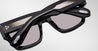 Ottica Mondello Roma - Jacques Marie Mage - JMMEZ-10Y1 - DECADE COLLECTION: ENZO - DECADE - Acetate - shape Squared - Black - EYEWEAR - SUNGLASSES - Uomo,Men - lens Gradient grey - Made In Japan