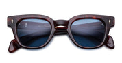 Ottica Mondello Roma - Jacques Marie Mage - JMMJL-7U - JULIEN - BRECCIA - Acetate - shape Panto - Tortoise - EYEWEAR - SUNGLASSES - Uomo,Men - lens Blue - Made In Japan