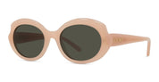 Ottica Mondello Roma - Loewe - LW40147I5472E - LW40147I - PINK - Acetate - shape Oval - pink - EYEWEAR - SUNGLASSES - Donna,Women - lens Brown - Made In Italy