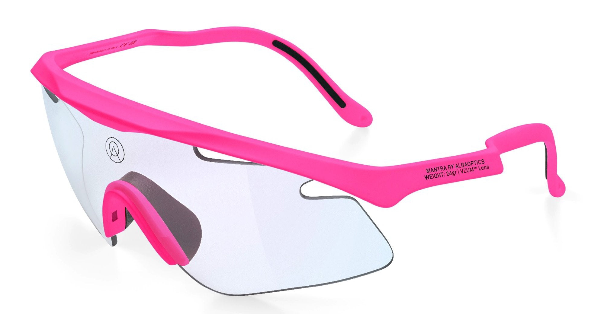 Ottica Mondello Roma - Alba Optics - 8050054518497 - MANTRA - FUCHSIA II / VZUM F-LENS FIRE - Tr90 - shape Mask - fuchsia - EYEWEAR - SUNGLASSES - Unisex,Uomo,Donna,Women,Men - lens red - Made In Italy