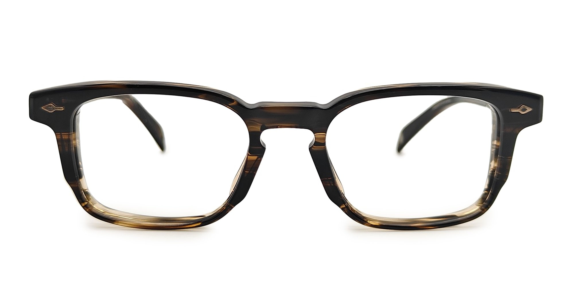 Ottica Mondello Roma - Jacques Marie Mage - JMMMGRX-7S - MARENGO - ASH  RX - Acetate - shape Rectangular - brown - EYEWEAR - EYEGLASSES - Unisex,Uomo,Donna,Women,Men - lens Clear - Made In Japan