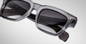 Ottica Mondello Roma - Jacques Marie Mage - JMMTR-9L - TORINO - PRIME - Acetate - shape Squared - grey - EYEWEAR - SUNGLASSES - Uomo,Men - lens Grey - Made In Japan