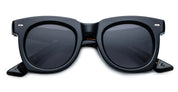 Ottica Mondello Roma - Jacques Marie Mage - JMMAV-11A - AVA - NOIR 11 - Acetate - shape Round - Black - EYEWEAR - SUNGLASSES - Unisex,Uomo,Donna,Women,Men - lens Black - Made In Japan