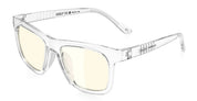 Ottica Mondello Roma - Alba Optics - 8050054517162 - ANVMA V.01 - CRYSTAL GLOSSY / VZUM F-LENS ROCKET - Tr90 - shape Squared - Crystal - EYEWEAR - SUNGLASSES - Unisex,Uomo,Donna,Women,Men - lens Grey - Made In Italy
