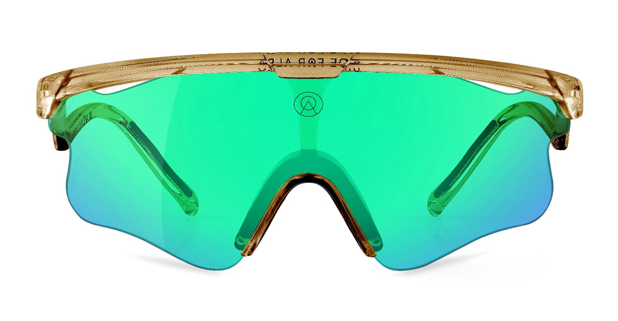 Ottica Mondello Roma - Alba Optics - 8050054517667 - DELTA LEI - SMOKE GLOSSY / VZUM F-LENS BTL - Tr90 - shape Mask - brown - EYEWEAR - SUNGLASSES - Unisex,Uomo,Donna,Women,Men - lens blue green - Made In Italy