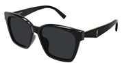 Ottica Mondello Roma - Saint Laurent - SL M171-F-001 - SL M171/F-001 - BLACK / BLACK LENS - ASIAN FIT - Acetate - shape Squared - Black - EYEWEAR - SUNGLASSES - Donna,Women - lens Black - Made In Japan