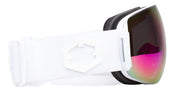 Ottica Mondello Roma - Out Of - 2G010124 - OPEN - WHITE / THE ONE LOTO LENS - nylon - shape Mask - White - EYEWEAR - GOGGLES - Unisex,Uomo,Donna,Women,Men - lens Pink - Made In Italy