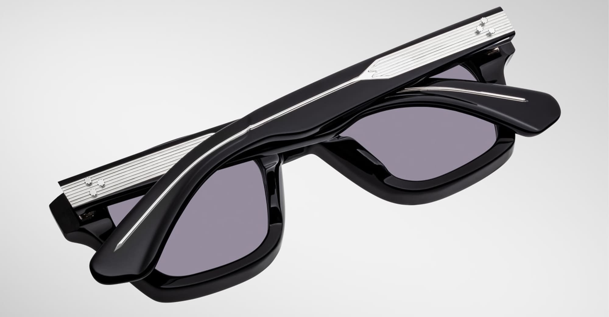 Ottica Mondello Roma - Jacques Marie Mage - JMMGU-26 - SONATA - SHADOW - Acetate - shape Squared - Black - EYEWEAR - SUNGLASSES - Unisex,Uomo,Donna,Women,Men - lens Black - Made In Japan