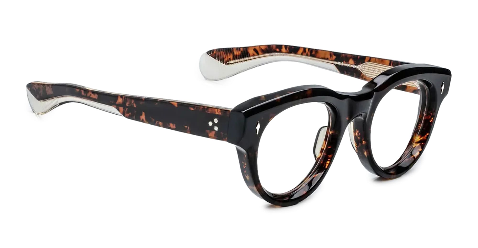 Ottica Mondello Roma - Jacques Marie Mage - JMMLMRX-13V - MOLITOR - BEAU RX - Acetate - shape Round - Tortoise - EYEWEAR - EYEGLASSES - Unisex,Uomo,Donna,Women,Men - lens Clear - Made In Japan