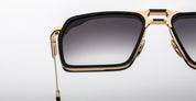 Ottica Mondello Roma - Jacques Marie Mage - JMMGTR-C7 - GT-R - CIA - titanium, acetate - shape Navigator - Gold - EYEWEAR - SUNGLASSES - Uomo,Men - lens Gradient black - Made In Japan