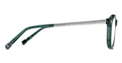 Ottica Mondello Roma - Matsuda - M2068.RX.BGN-BS.48 - M2068 - BOTTLE GREEN / BRUSHED SILVER RX - Titanium - shape Squared - green, silver - EYEWEAR - SUNGLASSES - Uomo,Men - lens Clear - Made In Japan