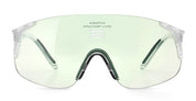 Ottica Mondello Roma - Alba Optics - 8050054516080 - JUMBO - CRYSTAL GLOSSY / VZUM F-LENS BTL - Tr90 - shape Mask - Crystal - EYEWEAR - SUNGLASSES - Unisex,Uomo,Donna,Women,Men - lens blue green - Made In Italy