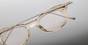 Ottica Mondello Roma - Jacques Marie Mage - JMMHIRX-1p - HISAO - PERLE RX - Acetate, titanium - shape Round - pink - EYEWEAR - EYEGLASSES - Donna,Women - lens Clear - Made In Japan