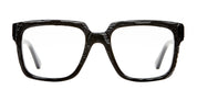 Ottica Mondello Roma - Kuboraum - KRO0K3BS00BA00OP - MASK K3 - BASALT - Acetate - shape Squared - Black - EYEWEAR - EYEGLASSES - Unisex,Uomo,Donna,Women,Men - lens Clear - Made In Italy