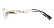 Ottica Mondello Roma - Kuboraum - KROH18GD000000OP - MASK H18 - GOLD RX - Metal - shape Oval - Gold - EYEWEAR - EYEGLASSES - Unisex,Uomo,Donna,Women,Men - lens Clear - Made In Italy