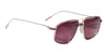 Ottica Mondello Roma - Jacques Marie Mage - JMMJG-22 - JAGGER - CHAMPAGNE - Titanium - shape Aviator - light gold - EYEWEAR - SUNGLASSES - Uomo,Men - lens burgundy - Made In Japan