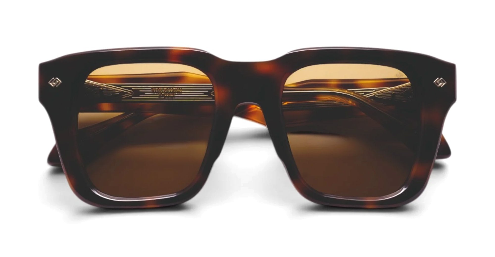 Ottica Mondello Roma - Daizo - A-S003-H1-VB01 - KIMIHIKO - havana classic / vintage brown lens - Acetate - shape Squared - brown - EYEWEAR - SUNGLASSES - Unisex,Uomo,Donna,Women,Men - lens Brown - Made In Japan
