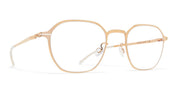 Ottica Mondello Roma - Mykita - 10300982 - ISLA - CHAMPAGNE GOLD RX - stainless steel - shape Squared - Gold - EYEWEAR - EYEGLASSES - Donna,Women - lens Clear - Made In Germany
