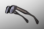Ottica Mondello Roma - Jacques Marie Mage - JMMCO-58 - CORNICHE - RAVEN - Acetate - shape Rectangular - Black - EYEWEAR - SUNGLASSES - Unisex,Uomo,Donna,Women,Men - lens Grey - Made In Japan