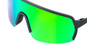 Ottica Mondello Roma - Out Of - 2S030223 - PIUMA - BLACK / THE ONE QUARZO LENS - Carbon fiber, grilamid - shape Mask - Black - EYEWEAR - SUNGLASSES - Uomo,Men - lens Green - Made In Italy