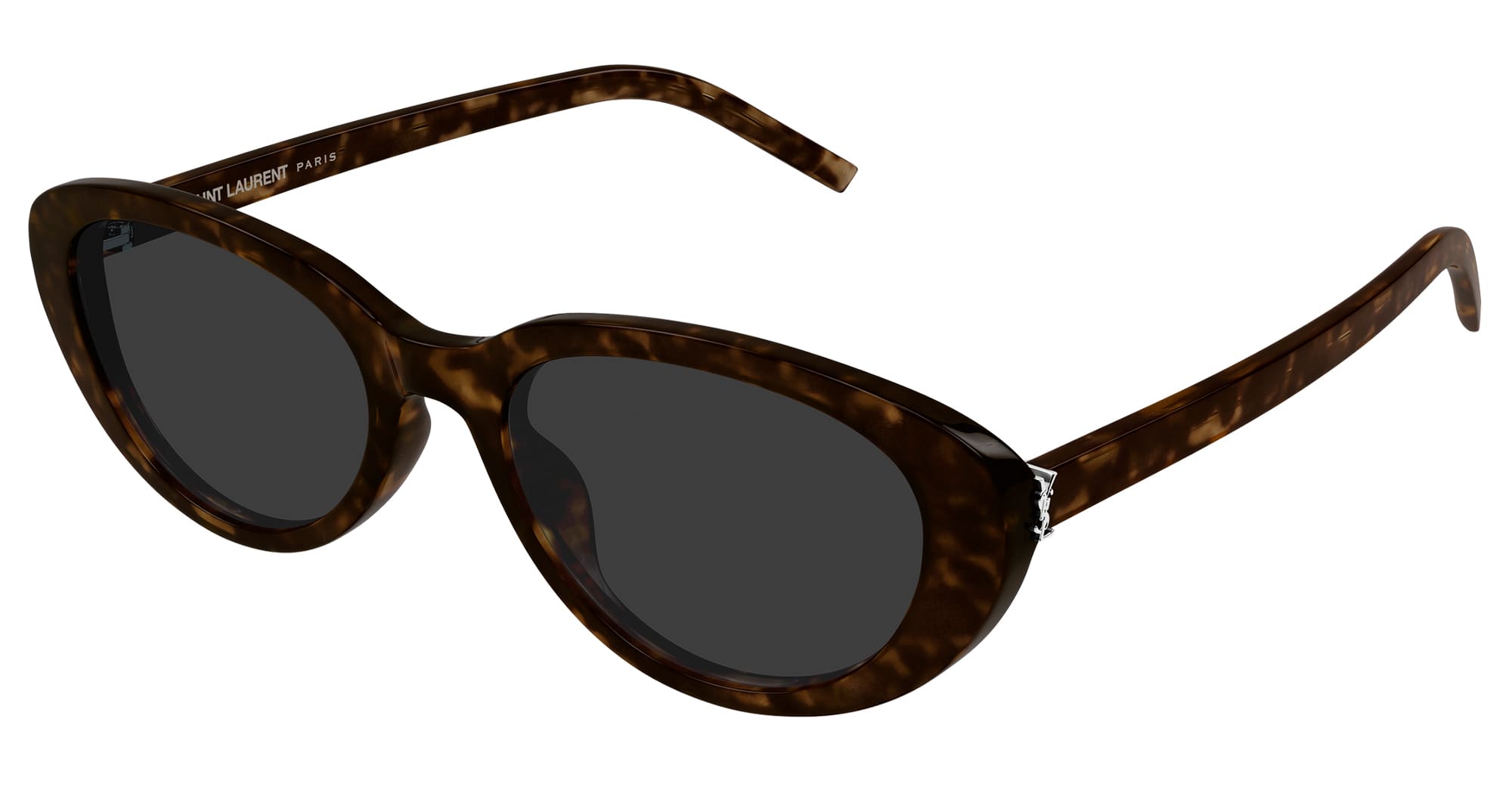Ottica Mondello Roma - Saint Laurent - SL M154-002 - SL M154-002 - HAVANA - Acetate - shape Oval - Havana - EYEWEAR - SUNGLASSES - Donna,Women - lens Grey - Made In Italy