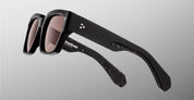 Ottica Mondello Roma - Jacques Marie Mage - JMMEZ-18K - ENZO - WILLOW - Acetate - shape Squared - Black - EYEWEAR - SUNGLASSES - Unisex,Uomo,Donna,Women,Men - lens Brown - Made In Japan