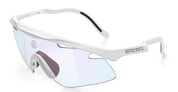 Ottica Mondello Roma - Alba Optics - 8050054518756 - MANTRA - WHITE / VZUM F-LENS FIRE - Tr90 - shape Mask - White - EYEWEAR - SUNGLASSES - Unisex,Uomo,Donna,Women,Men - lens red - Made In Italy