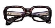 Ottica Mondello Roma - Jacques Marie Mage - JMMLDRX-5C - ALDO - ARGYLE RX - Acetate - shape Squared - Tortoise - EYEWEAR - EYEGLASSES - Unisex,Uomo,Donna,Women,Men - lens Clear - Made In Japan