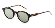 Ottica Mondello Roma - Thom Browne - UES944A-G0002-205-49 - OVAL - DARK BROWN - Acetate - shape Oval - brown - EYEWEAR - SUNGLASSES - Unisex,Uomo,Donna,Women,Men - lens Green - Made In Japan