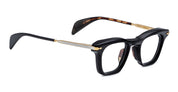 Ottica Mondello Roma - Jacques Marie Mage - JMMKENRX-15A - KENNEDY - NOIR 15 RX - Acetate - shape Panto - Black - EYEWEAR - EYEGLASSES - Unisex,Uomo,Donna,Women,Men - lens Clear - Made In Japan