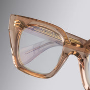 Ottica Mondello Roma - Cutler and Gross - CGOP-1411-48-06 - 1411 - DUSK RX - Acetate - shape Cat-eye - pink - EYEWEAR - EYEGLASSES - Donna,Women - lens Clear - Made In Italy