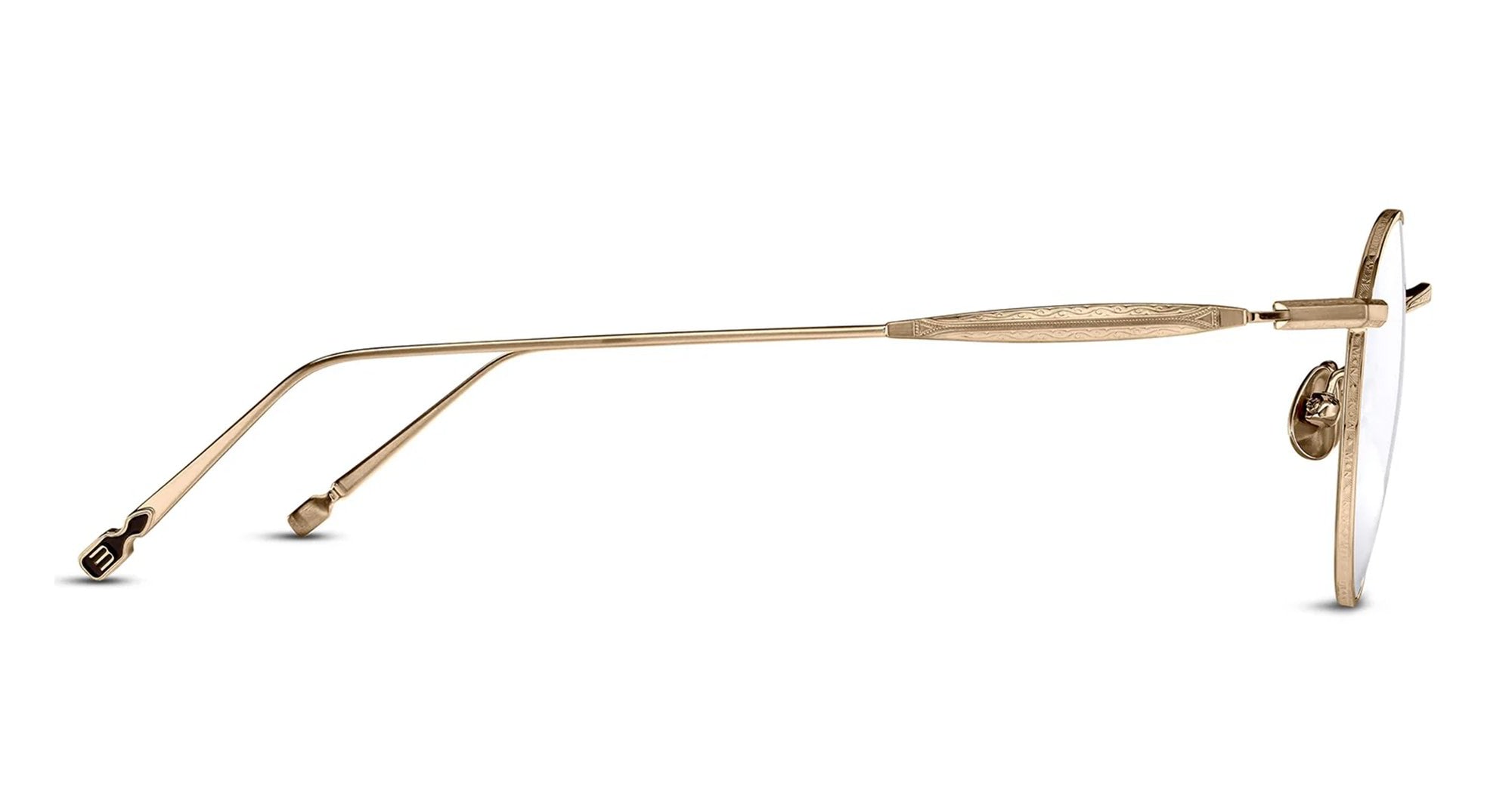 Ottica Mondello Roma - Matsuda - M3165.RX.BG.48 - M3165 - BRUSHED GOLD - Titanium - shape Panto - Gold - EYEWEAR - EYEGLASSES - Unisex,Uomo,Donna,Women,Men - lens 24h - Made In Japan