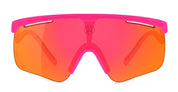 Ottica Mondello Roma - Alba Optics - 8050054518466 - DELTA - FUCHSIA II / VZUM F-LENS FIRE - Tr90 - shape Mask - pink - EYEWEAR - SUNGLASSES - Unisex,Uomo,Donna,Women,Men - lens red - Made In Italy