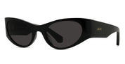 Ottica Mondello Roma - Loewe - LW40196U5301A - SIGNATURE BLACK CAT-EYE SUNGLASSES - Acetate - shape Cat-eye - Black - EYEWEAR - SUNGLASSES - Donna,Women - lens Grey - Made In Italy