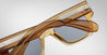 Ottica Mondello Roma - Jacques Marie Mage - JMMEZ-14K - ENZO - SAFFRON - Acetate - shape Squared - brown - EYEWEAR - SUNGLASSES - Uomo,Men - lens Grey - Made In Japan