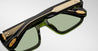 Ottica Mondello Roma - Jacques Marie Mage - JMMWK-10Y4 - DECADE COLLECTION: WALKER - ROVER - Acetate - shape Rectangular - green - EYEWEAR - SUNGLASSES - Uomo,Men - lens Green - Made In Japan