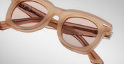 Ottica Mondello Roma - Jacques Marie Mage - JMMAV-14J - AVA - SUNDIAL - Acetate - shape Round - brown - EYEWEAR - SUNGLASSES - Unisex,Uomo,Donna,Women,Men - lens Brown - Made In Japan