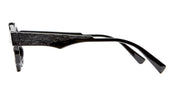 Ottica Mondello Roma - Kuboraum - KROK32BS00SO00OP - MASK K32 - BLACK SHINE SOLAR RX - Acetate - shape  - Black - EYEWEAR - EYEGLASSES - Donna,Women - lens Clear - Made In Italy