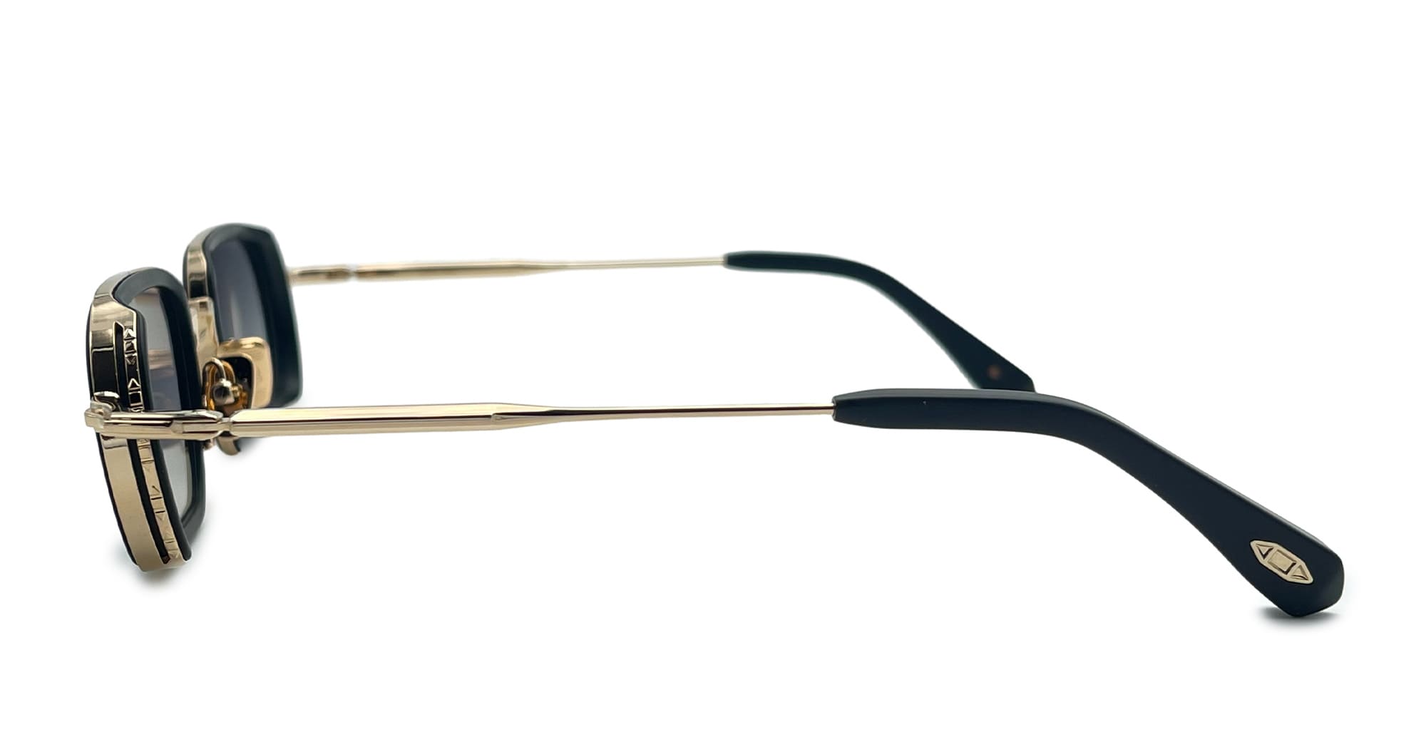  ANTIQUE GOLD - Metal - shape  - Matte black - EYEWEAR - SUNGLASSES - Uomo,Men - lens  - Made In France