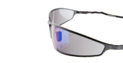 Ottica Mondello Roma - Kuboraum - KRSH34BM000000BT - MASK H34 BM - BLACK MATTE - Metal - shape Mask - Black - EYEWEAR - SUNGLASSES - Unisex,Uomo,Donna,Women,Men - lens Blue - Made In Italy