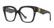 Ottica Mondello Roma - Loewe - LW50069I51063 - ANAGRAM LW50069I - SHINY BLACK RX - Acetate - shape Squared - Black - EYEWEAR - EYEGLASSES - Donna,Women - lens Clear - Made In Italy