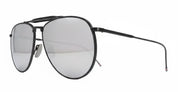 Ottica Mondello Roma - Thom Browne - UES015A-G0001-004-62 - AVIATOR - BLACK / CHARCOAL - Titanium - shape Aviator - Black - EYEWEAR - SUNGLASSES - Unisex,Uomo,Donna,Women,Men - lens silver - Made In Japan