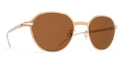 Ottica Mondello Roma - Mykita - 10091563 - ML18 - Light champagne /  Leica Brown 85 Lens - stainless steel - shape  - Gold - EYEWEAR - SUNGLASSES - Unisex,Uomo,Donna,Women,Men - lens  - Made In Germany