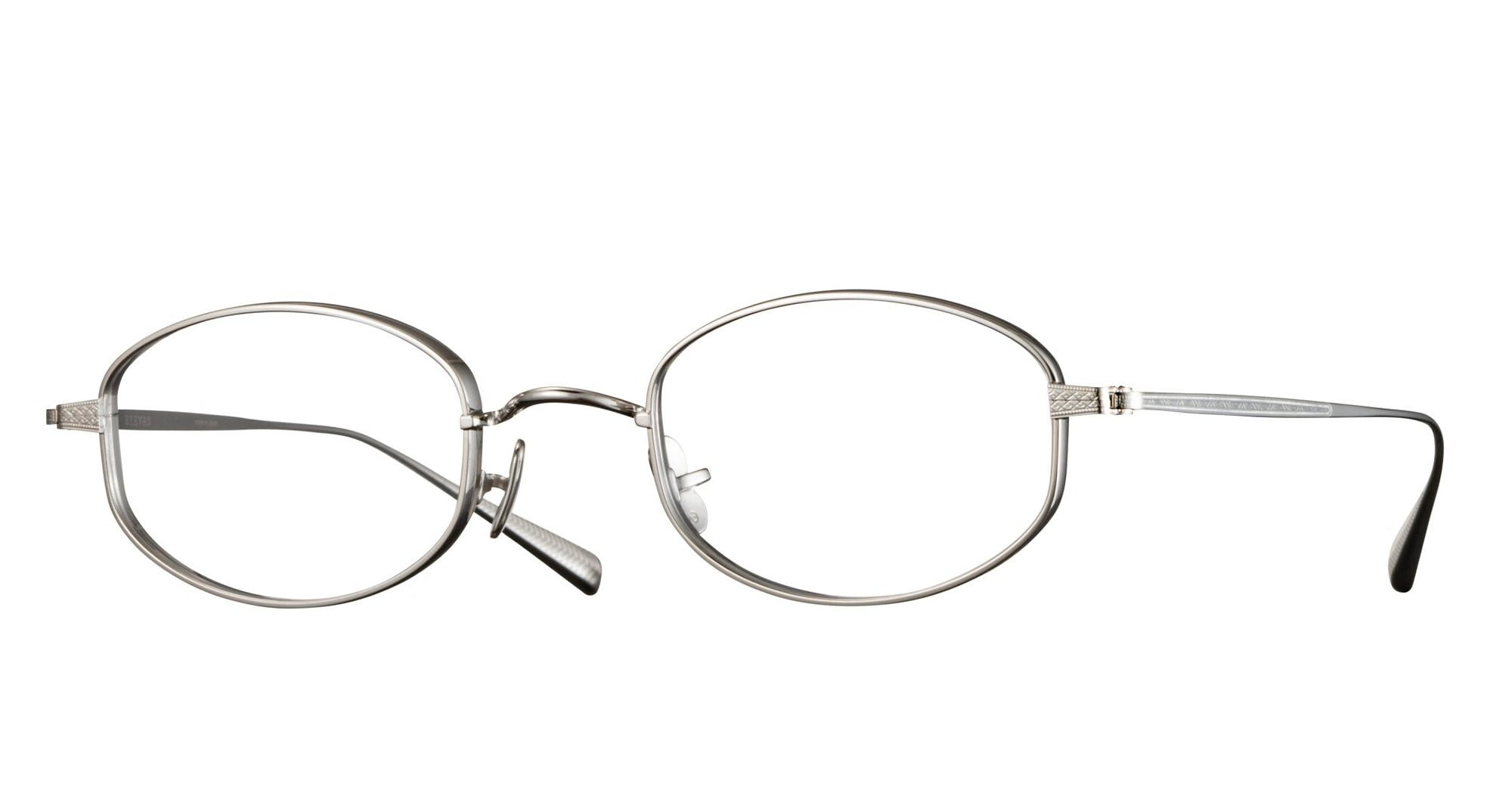 Ottica Mondello Roma - Eyevan - THOMPSON-47-S - THOMPSON - SILVER RX - Titanium - shape  - Silver - EYEWEAR - EYEGLASSES - Unisex,Uomo,Donna,Women,Men - lens  - Made In Japan