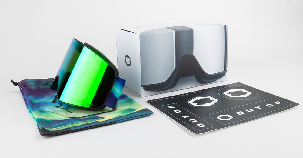 Ottica Mondello Roma - Out Of - XG108223 - VOID - BOREAL / THE ONE QUARZO LENS - nylon - shape Mask - green - EYEWEAR - GOGGLES - Unisex,Uomo,Donna,Women,Men - lens Green - Made In Italy