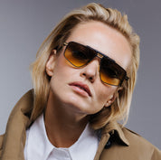 Ottica Mondello Roma - T HENRI - DME-007 - DROPHEAD - ENVY - Titanium - shape Aviator - rose gold - EYEWEAR - SUNGLASSES - Unisex,Uomo,Donna,Women,Men - lens Gradient green - Made In Japan